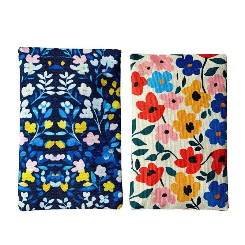 Yumbox Gel Ice Pack Duo Poppies & Blue Flowers