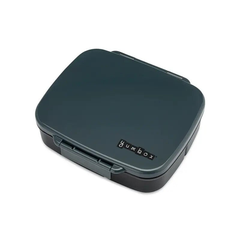 Yumbox Go Leakproof Bento Deep Lunch Box Charcoal Gray 5 Compt.