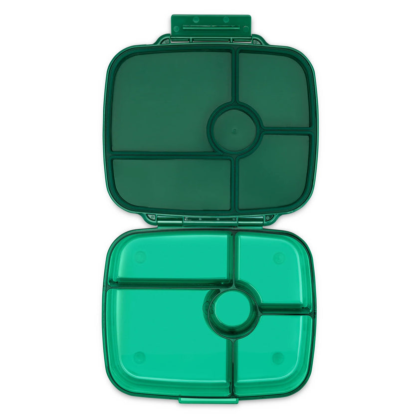 Yumbox Go Leakproof Bento Deep Lunch Box Lima Green 5 Compt.