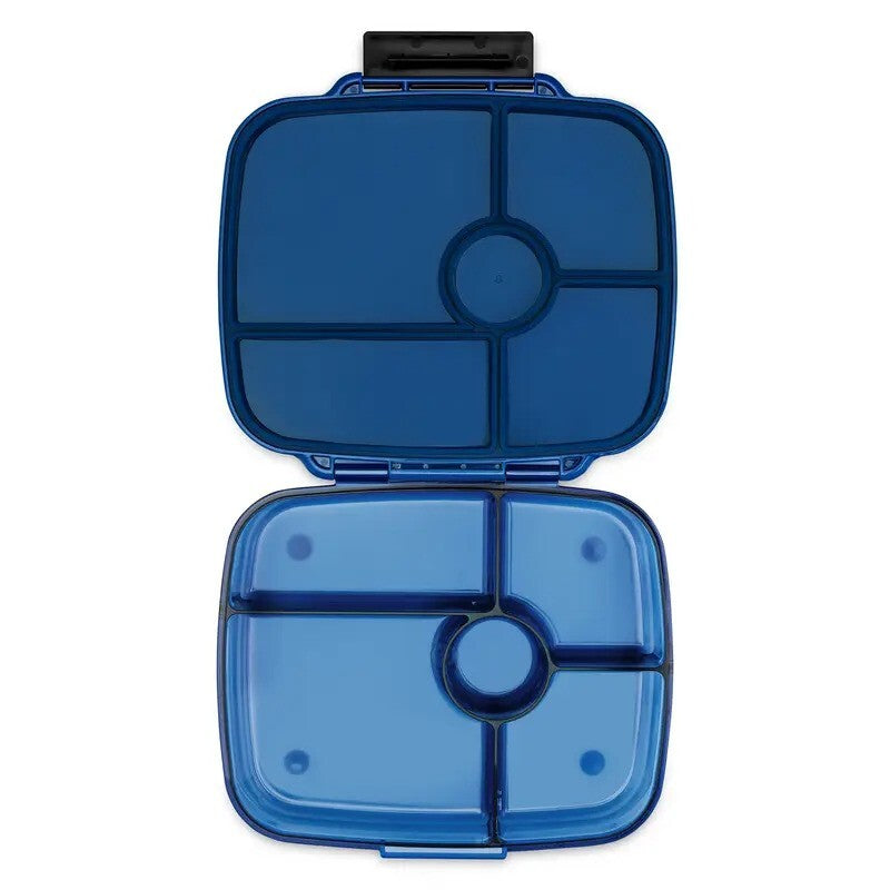 Yumbox Go Leakproof Bento Deep Lunch Box Oslo Blue 5 Compt.