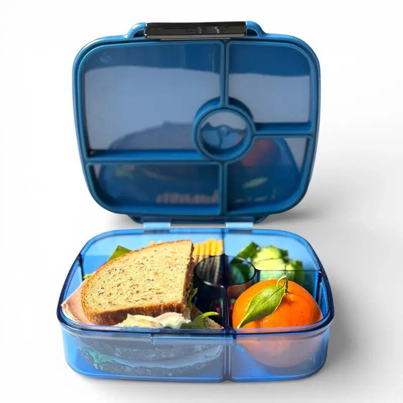 Yumbox Go Leakproof Bento Deep Lunch Box Oslo Blue 5 Compt.