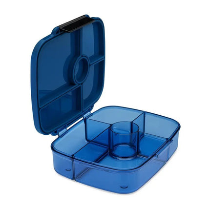 Yumbox Go Leakproof Bento Deep Lunch Box Oslo Blue 5 Compt.