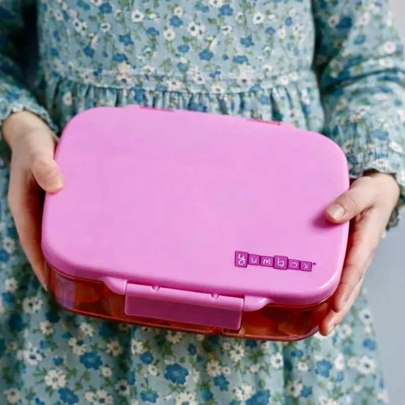 Yumbox Go Leakproof Bento Deep Lunch Box Sydney Pink 5 Compt.