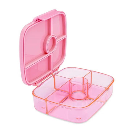 Yumbox Go Leakproof Bento Deep Lunch Box Sydney Pink 5 Compt.