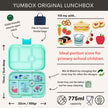 Yumbox Original Paris Serene Aqua 6compartments