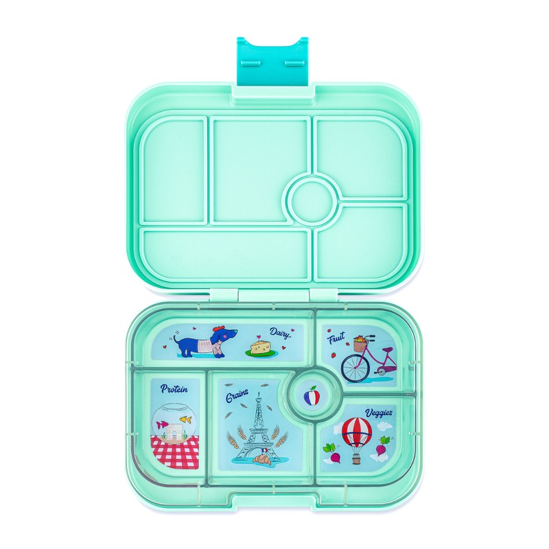 Yumbox Original Paris Serene Aqua 6compartments