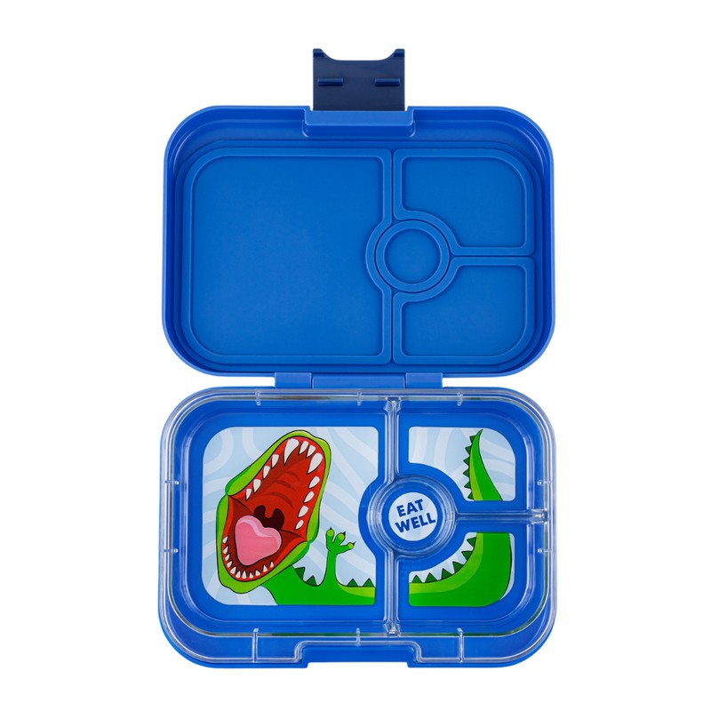 Yumbox Panino Surf Blue Dinosaur 4compartments