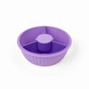 Yumbox Poke Bowl 9OZ w/ Removable 3 Part Divider Maui Purple