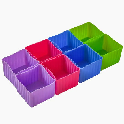 Yumbox Silicone Bento Cups Set of 8 Multicolours