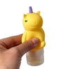 Yumbox Silicone Condiment Squeeze Bottles Set of 3 Unicorn