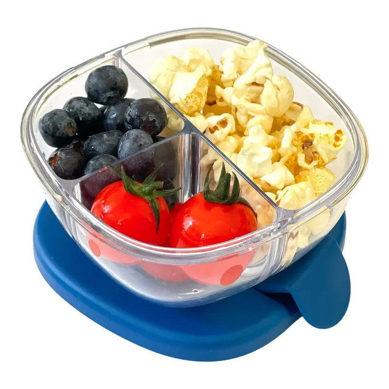 Yumbox Snack Bowl 3 Compartments Navy Blue