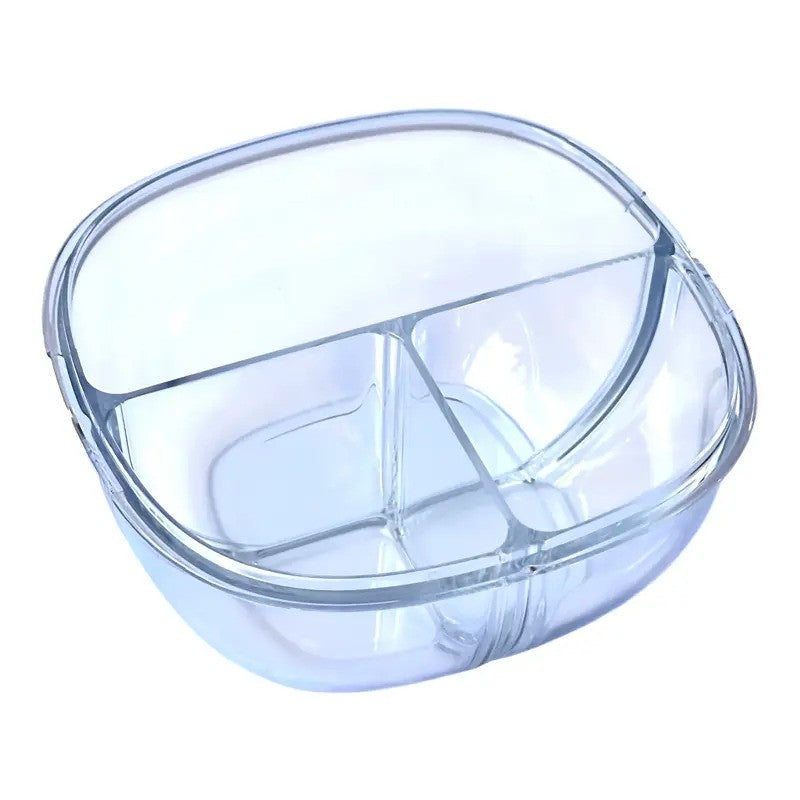 Yumbox Snack Bowl 3 Compartments Raspberry Pink