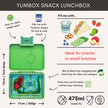 Yumbox Snack Box Jurassic Green Dinosaur (3comp)