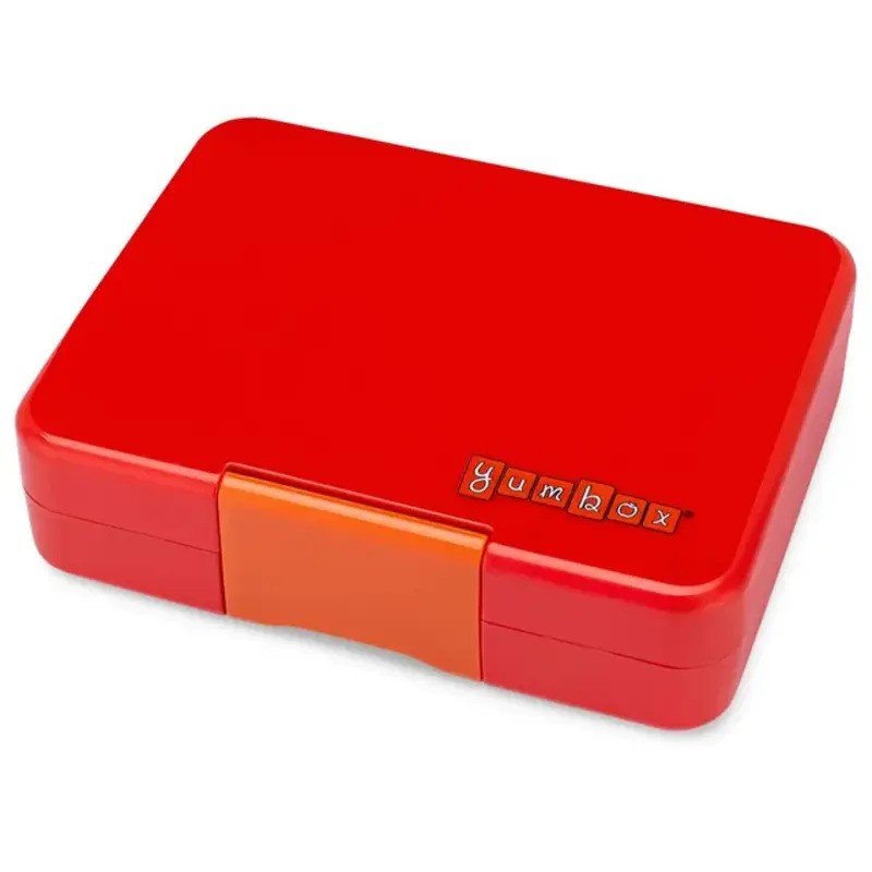 Yumbox Snack Box Polar Bear Roar Red (3comp)