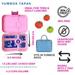 Yumbox Tapas Bone Appetit Capri Pink (5comp)