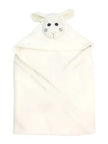 Zoocchini Baby Plush Terry Hooded Towel Lucky The Lamb (0m-Plus)