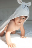 Zoocchini Baby Plush Terry Hooded Towel Lucky The Lamb (0m-Plus)