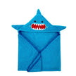 Zoocchini Baby Plush Terry Hooded Towel Sherman The Shark
