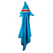 Zoocchini Baby Plush Terry Hooded Towel Sherman The Shark