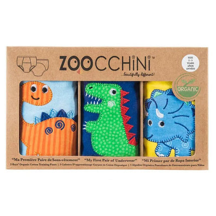 Zoocchini Boys Potty Training Pants Jurassic Pals (3pack)