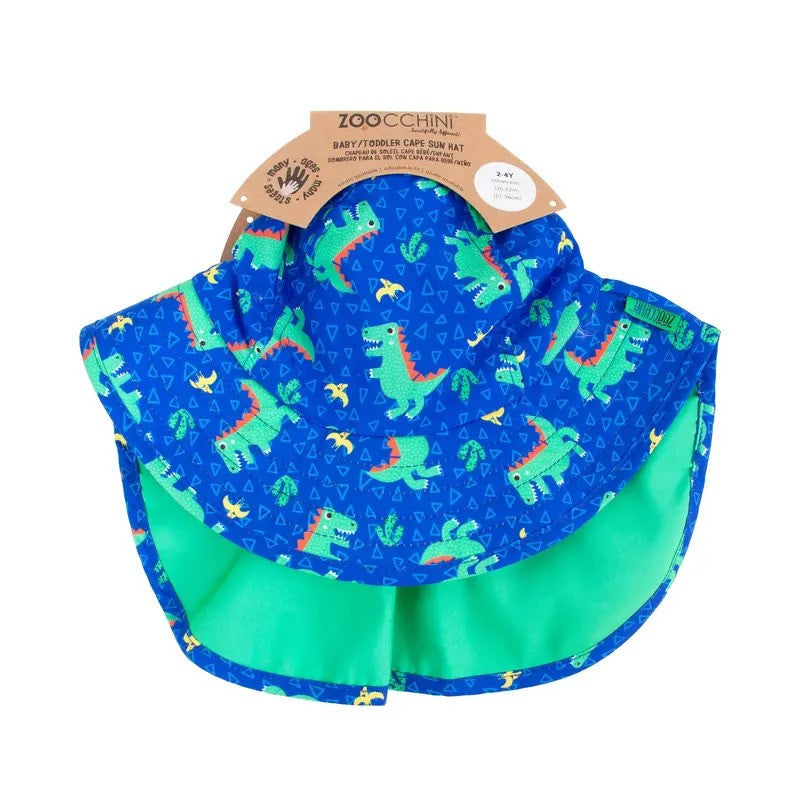 Zoocchini Cape Sun Hat Dinosaur