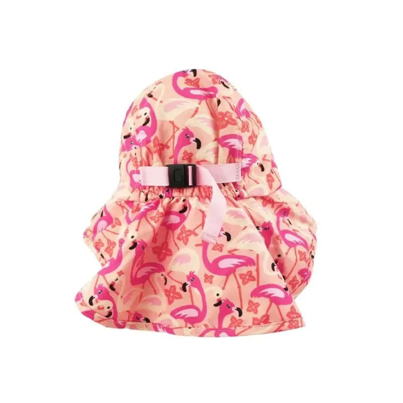 Zoocchini Cape Sun Hat Franny The Flamingo