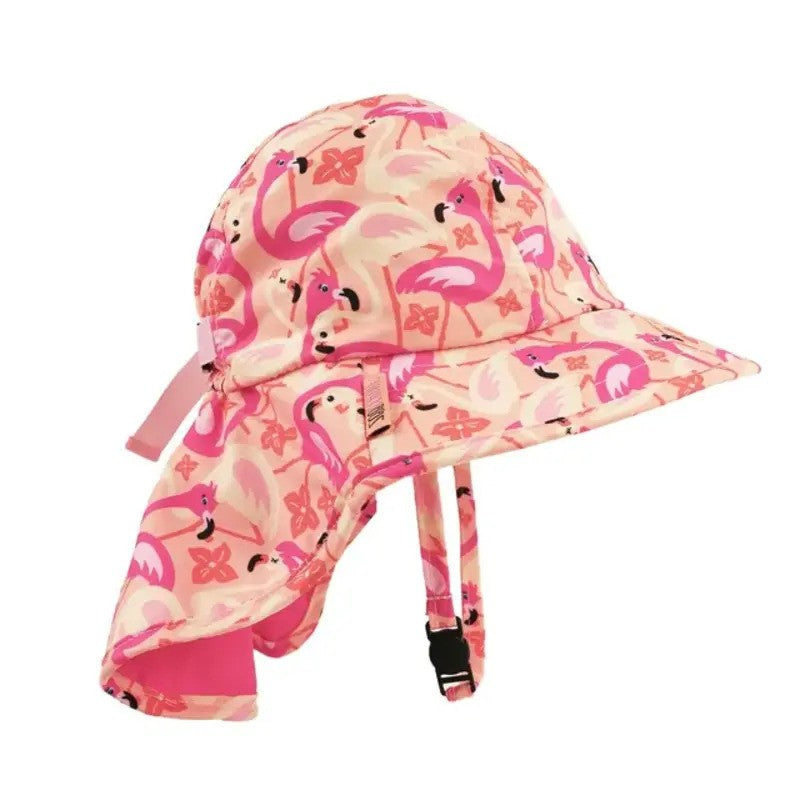 Zoocchini Cape Sun Hat Franny The Flamingo