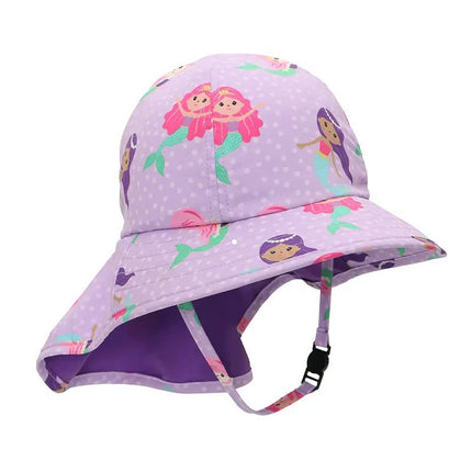 Zoocchini Cape Sun Hat Mermaid