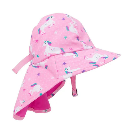 Zoocchini Cape Sun Hat Unicorn