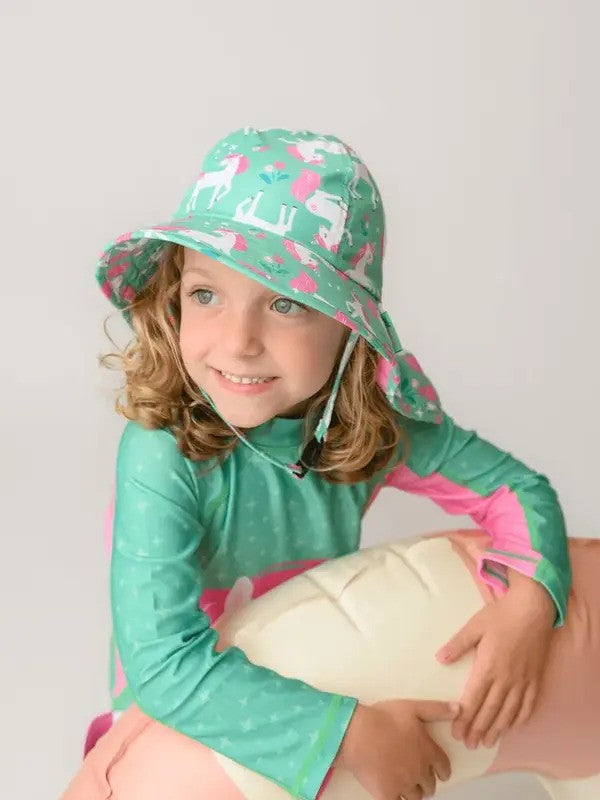 Zoocchini Cape Sun Hat Unity The Unicorn
