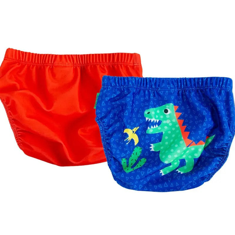 Zoocchini Reuseable Swim Diaper Set Dinosaur