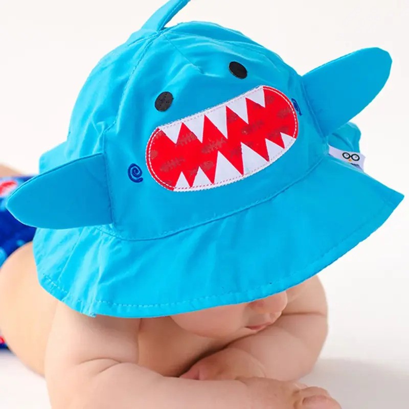Zoocchini Sun Hat Sherman The Shark