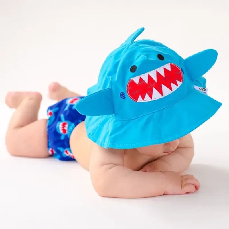 Zoocchini Sun Hat Sherman The Shark