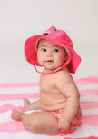 Zoocchini Swim Diaper & Sun Hat Set Franny The Flamingo