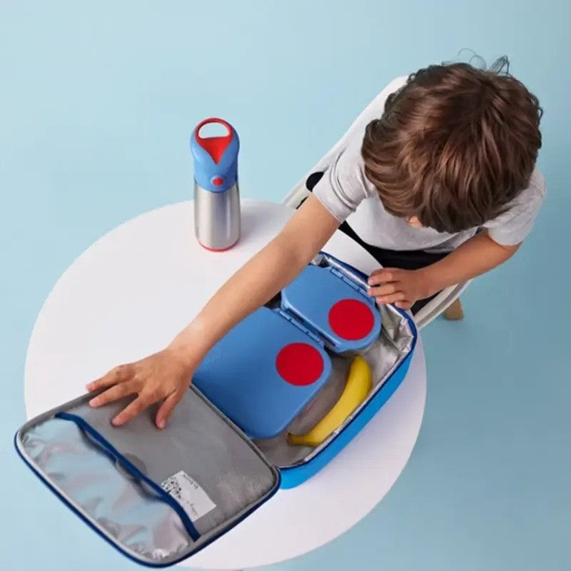 b.box Flexi Insulated Lunch Bag Deep Blue