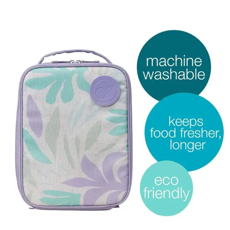 b.box Flexi Insulated Lunch Bag Lilac Garden