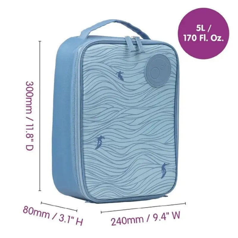 b.box Flexi Insulated Lunch Bag Surfs Up