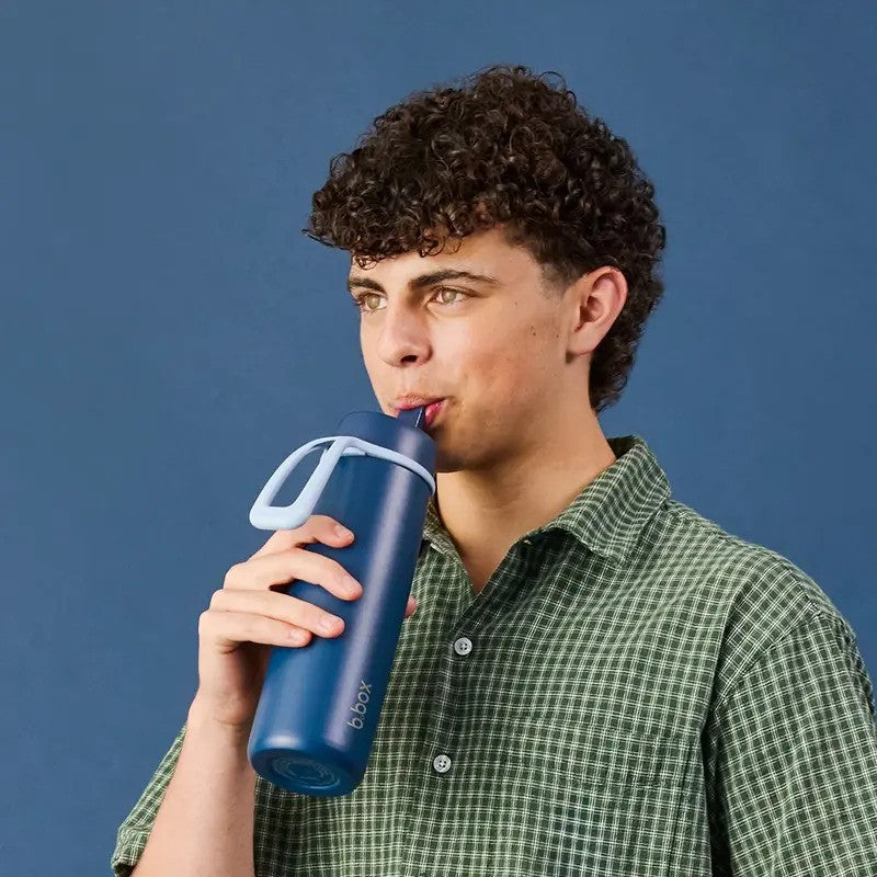 b.box Insulated Flip Top Bottle (23fl.oz) Midnight