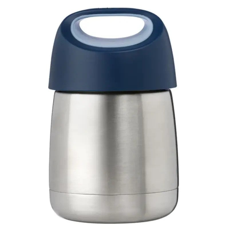 b.box Insulated Food Jar (11.3fl.oz) & Spork Midnight Blue
