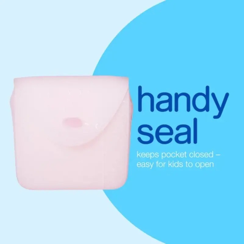 b.box Silicone Lunch Pocket (3yrs-Plus) Berry