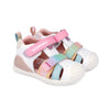Biomecanics BLANCO Y MULTI (Napa) Girls First Steps Biogateo Sandals