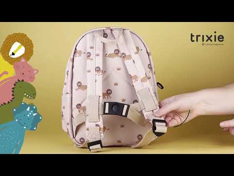 Trixie Backpack Regular Print Proud Peacock