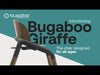 Bugaboo GIRAFFE High Chair Neutral Wood White