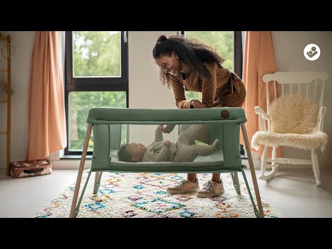 Maxi Cosi Iris Travel Cot Beyond Green Eco