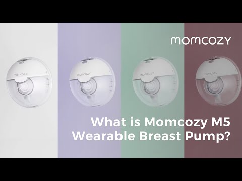 Momcozy M5 Breast Pump Single Grey