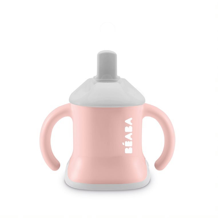 Beaba 3-in-1 Evolutive Training Cup - Old Pink