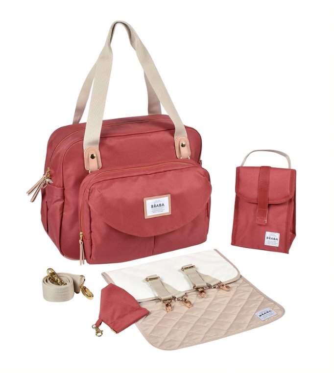 Beaba Geneva II Changing Bag - Terracotta