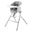 Beaba Highchair Up & Down - Textile Seat Grey