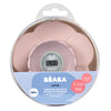 Beaba Lotus Multi-Functional Bath Thermometer Old Pink