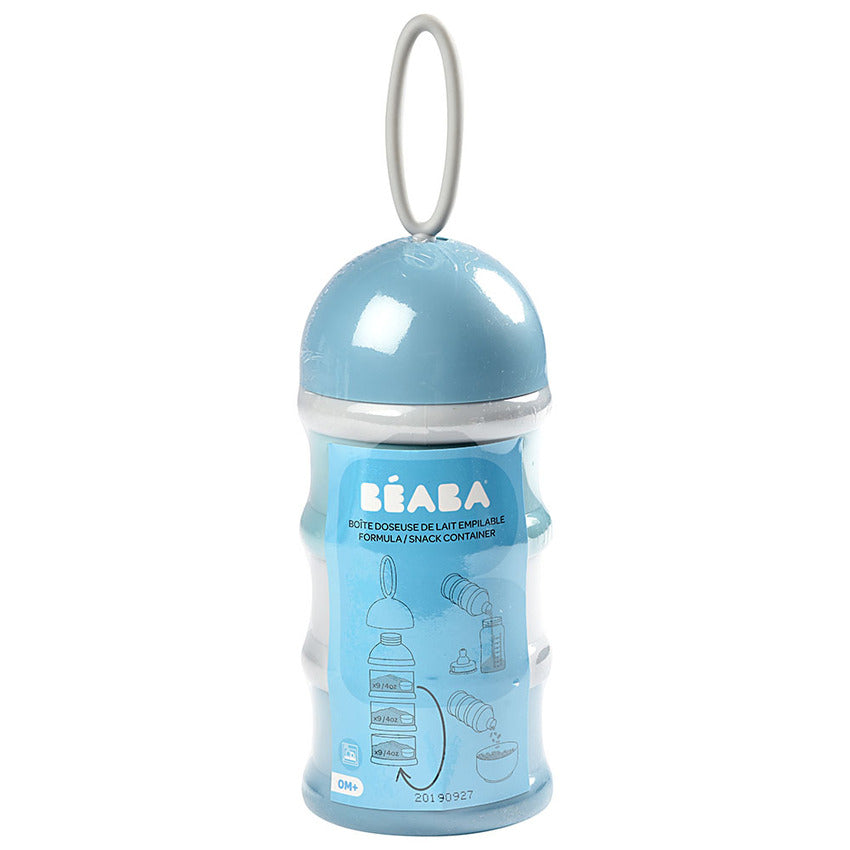 Beaba Stacked Formula Milk Container 270ml - Light Blue